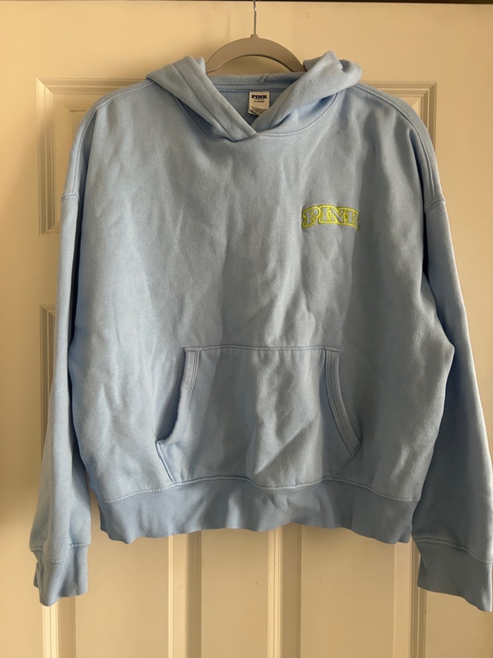 PINK Victoria's Secret ivy fleece campus Hoodie size M